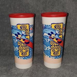 Vintage Tupperware Disney Micky Mouse, Goofy, Donald Tumbler